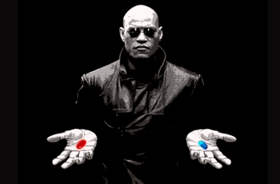 Beyond the Red Pill and the Blue Pill - Andrew Sweeny - Medium